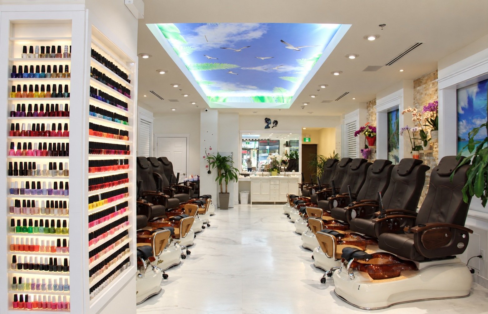 Stanley Nails pedicure lounge at Stanley Nails Highgate